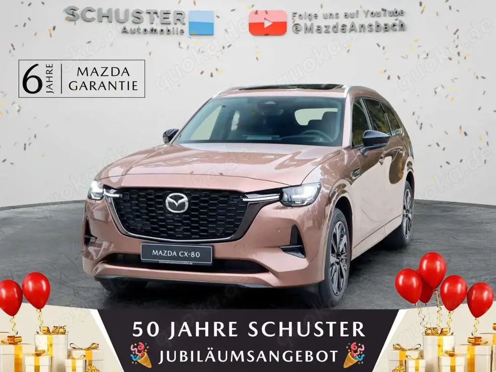 Mazda CX-80 2026 Homura Plus 254PS AWD Vollausstattung