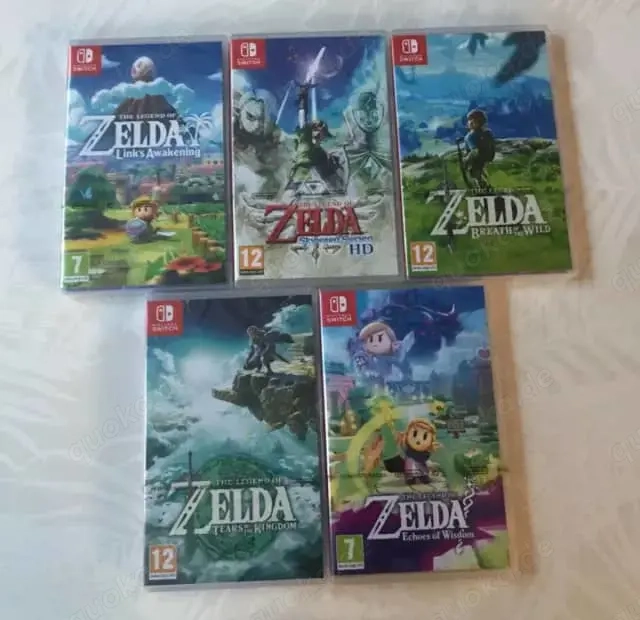 Neue Zelda-Spielesammlung für Nintendo Switch 