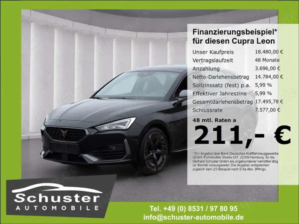 CUPRA Leon e-Hybrid*Panodach Schalensitze LED ACC 19*