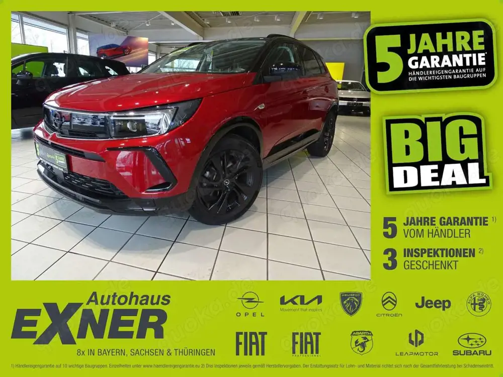 Opel Grandland 1.2 Turbo GS LINE LED+Navi+SHZ+2xKlima