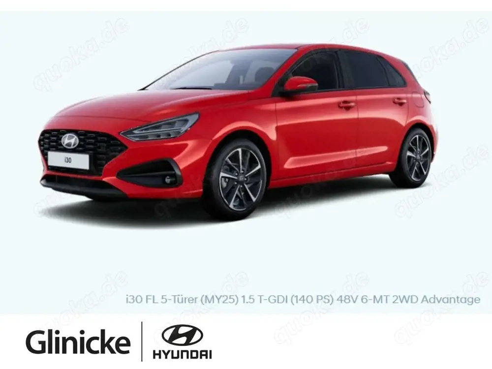Hyundai i30 ADVANTAGE*Navi*RKam*SitzHeiz*LenkrHeiz
