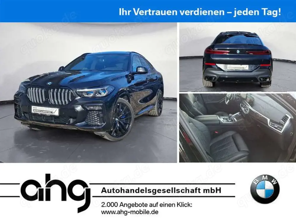 BMW X6 xDrive40d M Sport ACC Panorama Laser Luftfed.