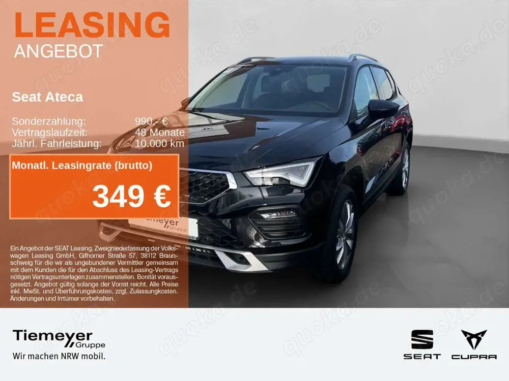SEAT Ateca 1.5 TSI DSG STYLE ROAD EDITION TOP VIEW NA