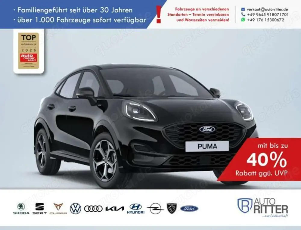 Ford Puma ST-Line AHK|RFK|LED|Navi|Carplay|Klima|P...