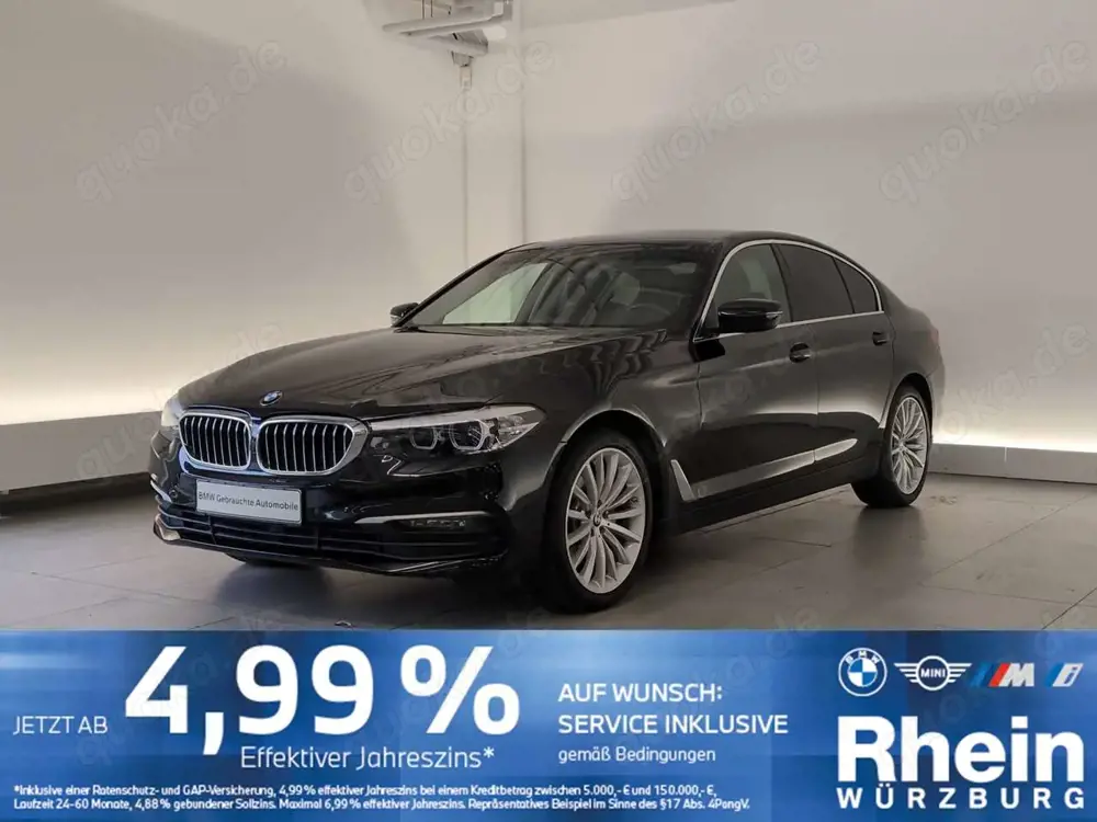 BMW 520 d Lim Navi/LED/HuD/LR-Hz/HiFi/Lordose/DAB/PA Navi/