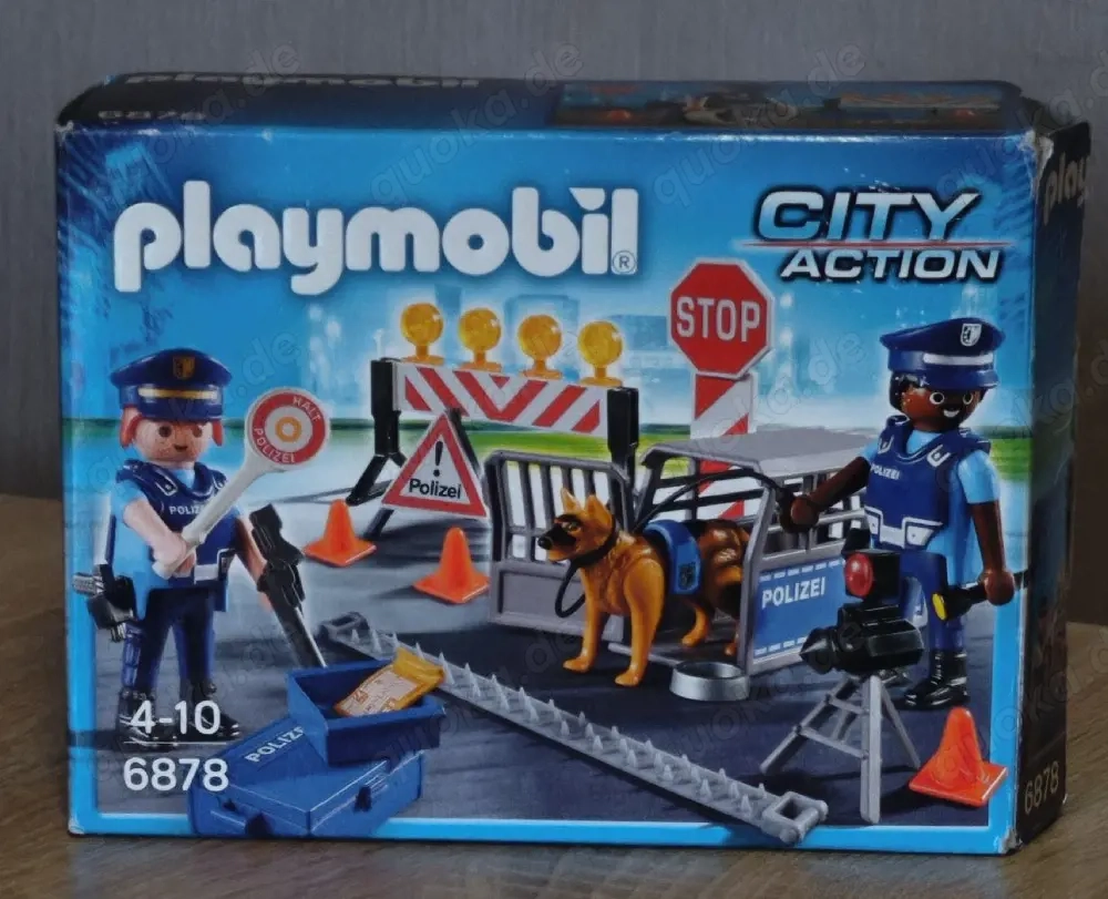   Playmobil 6878   City Action   Polizeikontrolle   ToP   