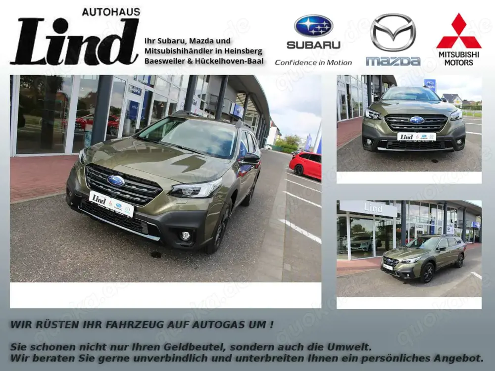Subaru OUTBACK Exclusiv Cross ACAA,SHZ,LED,SPORT,UVM...