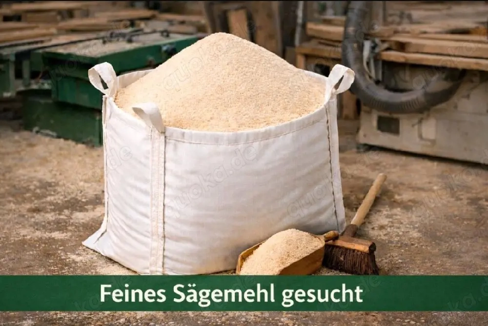 Suche Big Bag   Bigpack feines Sägemehl (trocken & sauber)