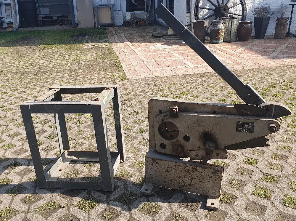 Industrielle Blechschere Hebelschere