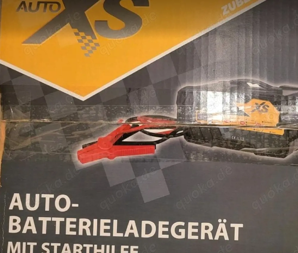 Auto Batterieladegerät mit Starthilfe 6V 12V   unbenutzt