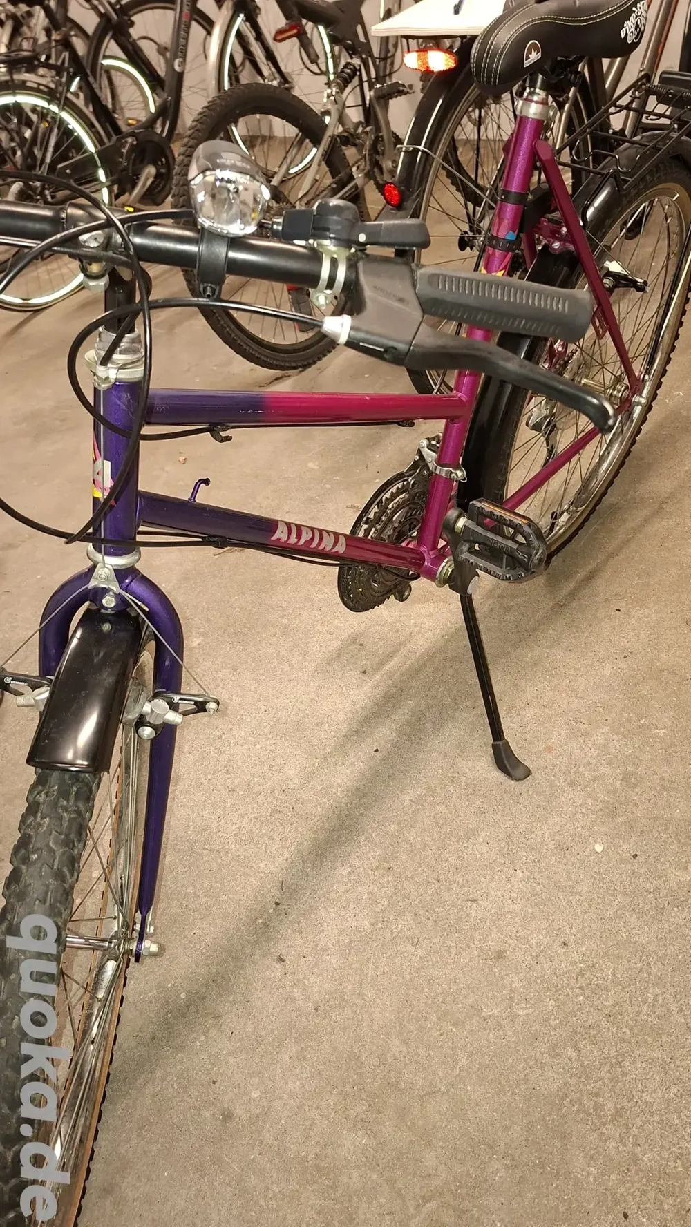 28" Damenrad, 18 Gänge, pink