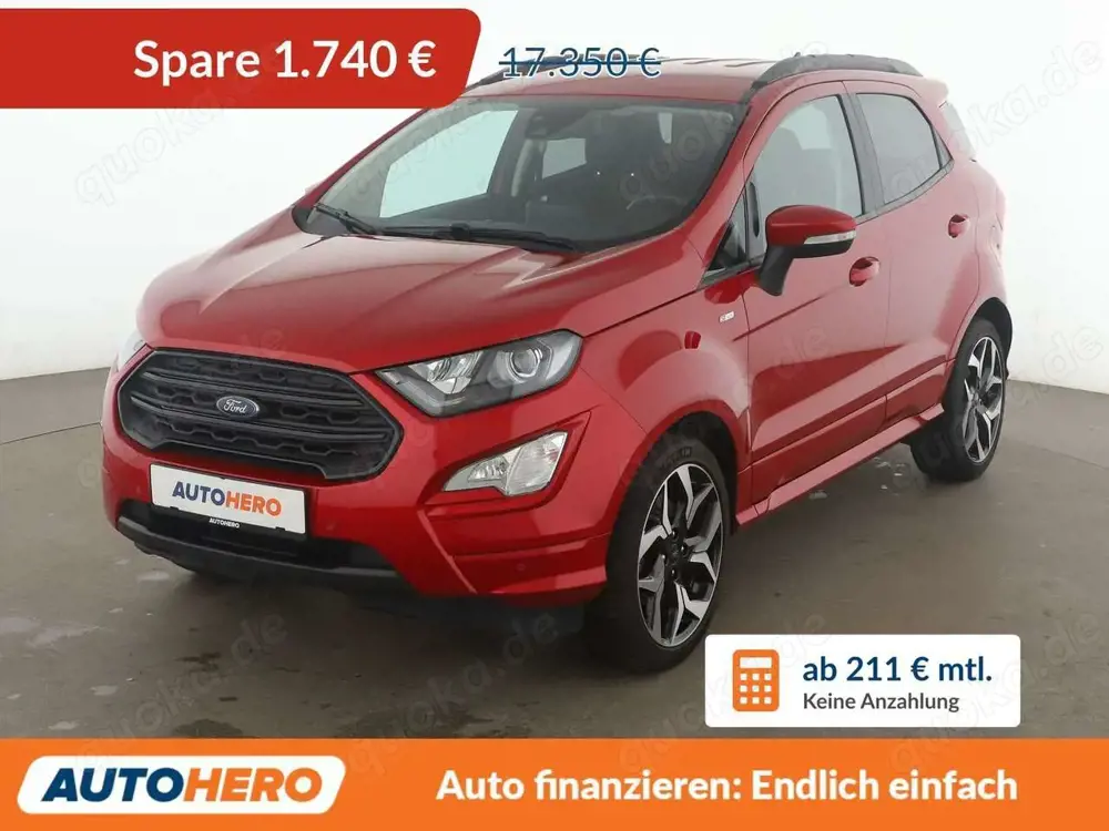Ford EcoSport 1.0 EcoBoost ST-Line*LED*NAVI*TEMPO*CAM*PDC*SHZ*