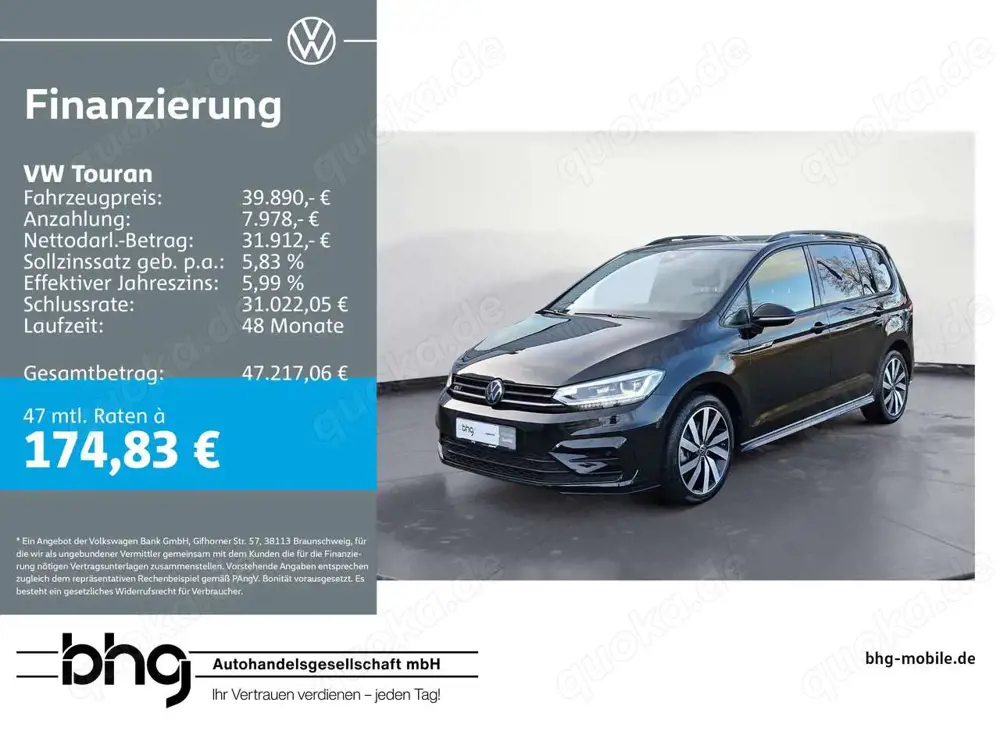 Volkswagen Touran 2.0 TDI DSG HIGHLINE #PANO #AHK #IQ-DRIVE