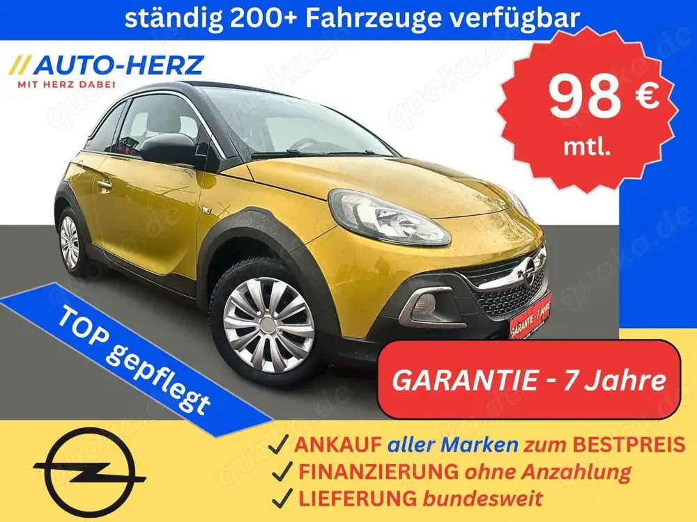 Opel Adam Rocks SitzLenkhz+PDC+Klimaaut+Schiebedach
