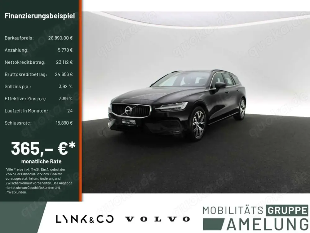 Volvo V60 B3 B Core aus 1.Hand PDC SHZ KAMERA LED