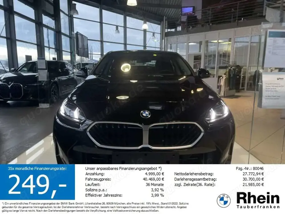 BMW 216 Gran Coupé Aktionsfahrzeug