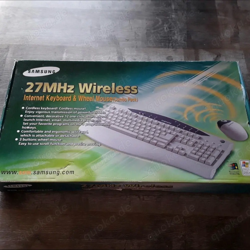 Schnurlose Tastatur und Maus, Samsung