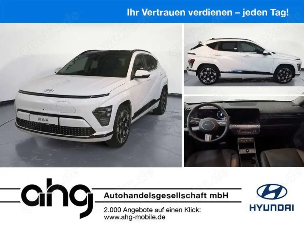 Hyundai KONA SX2 EV PRIME Lederpaket Glasdach 57000,- UV