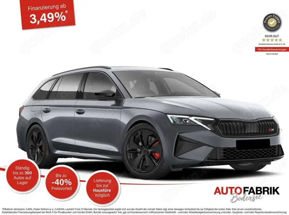 Skoda Octavia Kombi RS 2.0 TSI DSG 265 PS AHK*Panorama*DCC*Andro