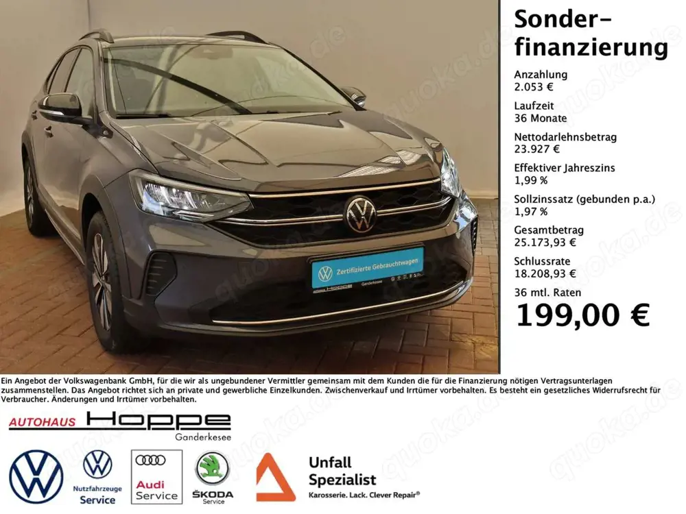 Volkswagen Taigo Goal 1.0TSI DSG ACC+APP+KLIMA+SHZ+PDC+KEYLESS