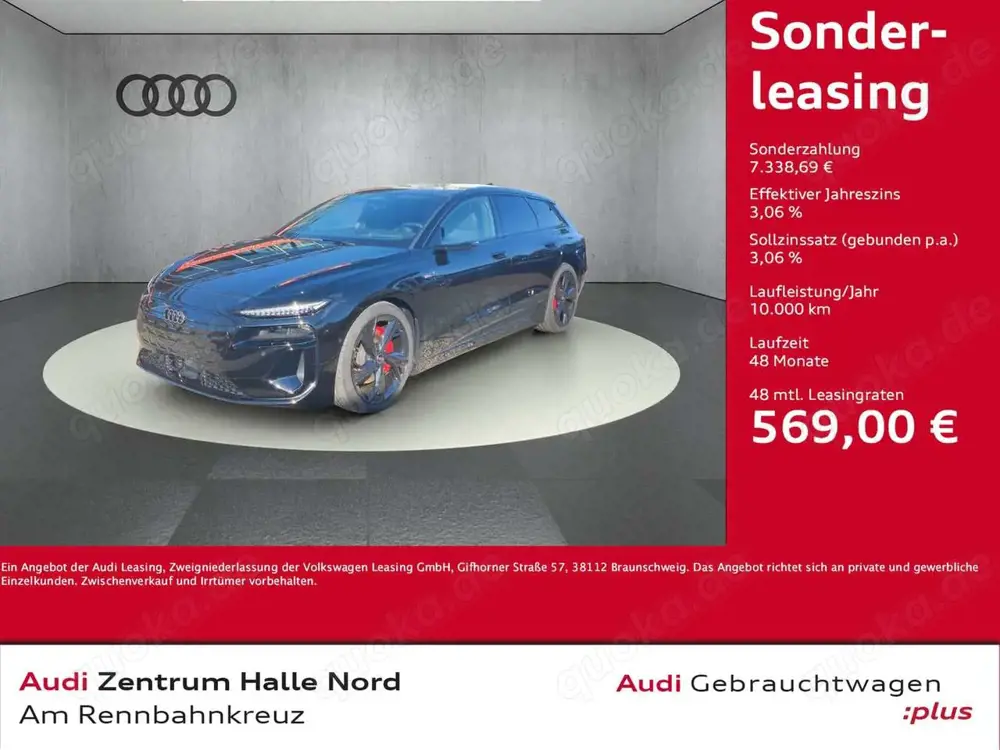 Audi A6 e-tron S line 315 kW quattro