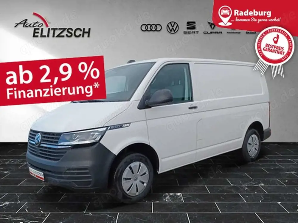Volkswagen T6 Transporter T6.1 TDI Kasten LED AHK Klima RFK DAB SH