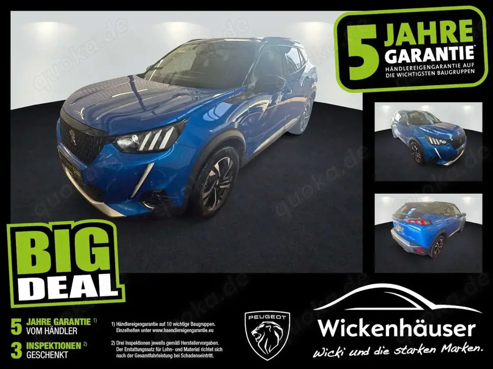 Peugeot 2008 1.2 PureTech 130 GT AHK+LED+Navi+SHZ+Kamera