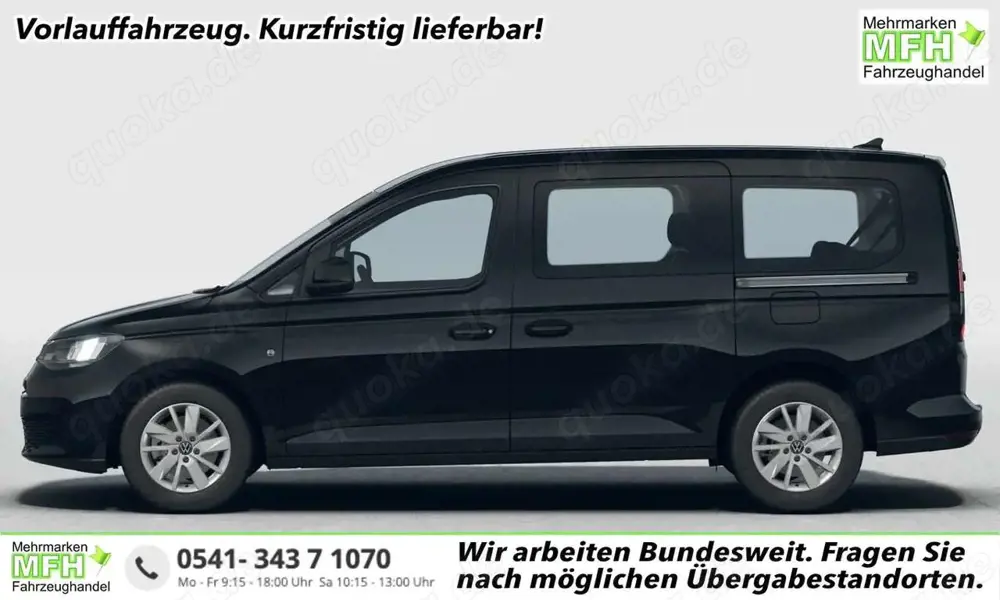 Volkswagen Caddy Maxi DSG 7S LM SHZ AC(2Zone) Kam AppC 90 kW (12...