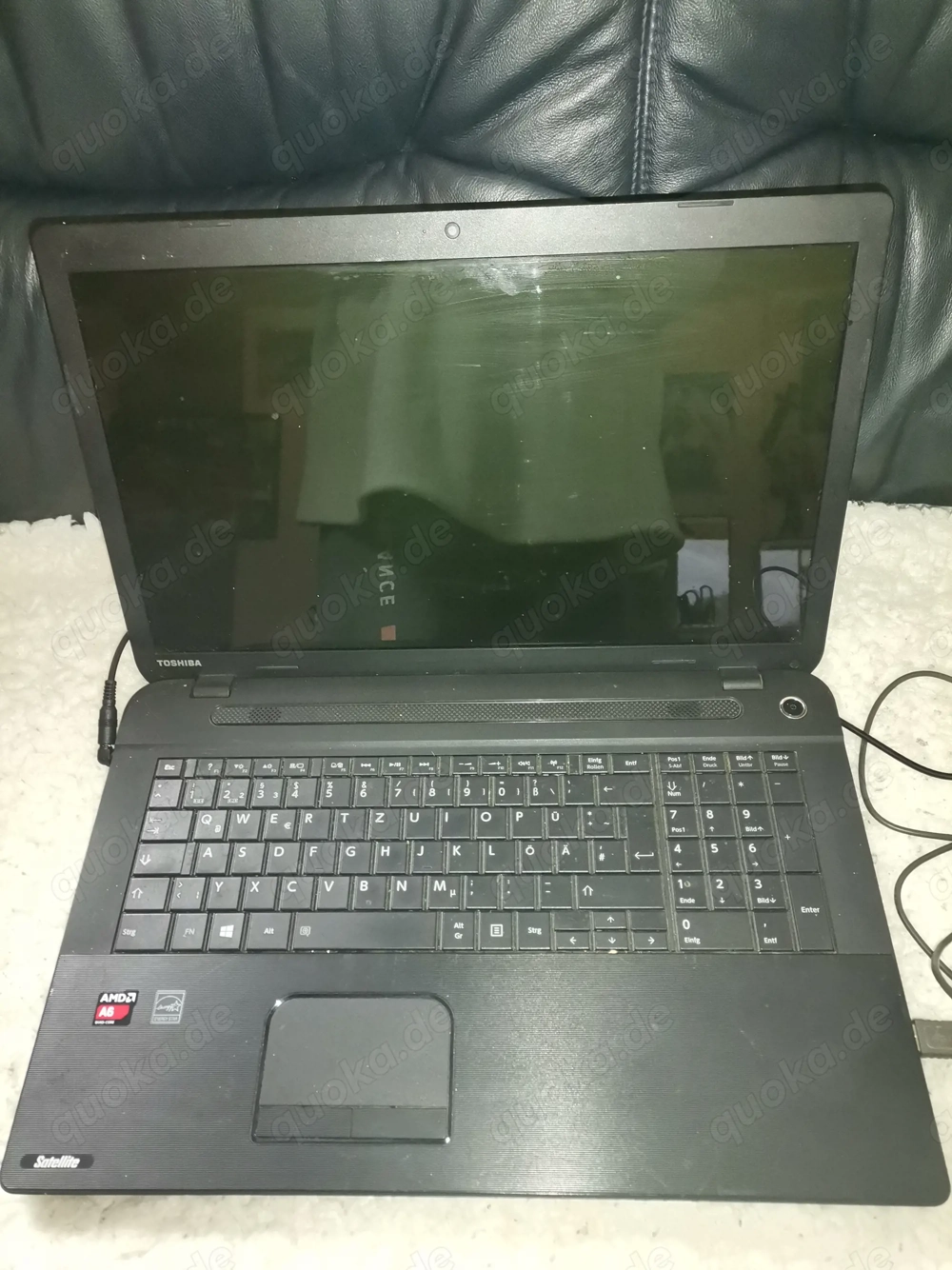 Laptop Toshiba 17 zoll abzugeben 