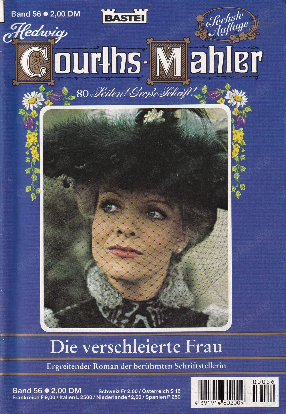 Hedwig Courths Mahler, Band 56, 6. Auflage 