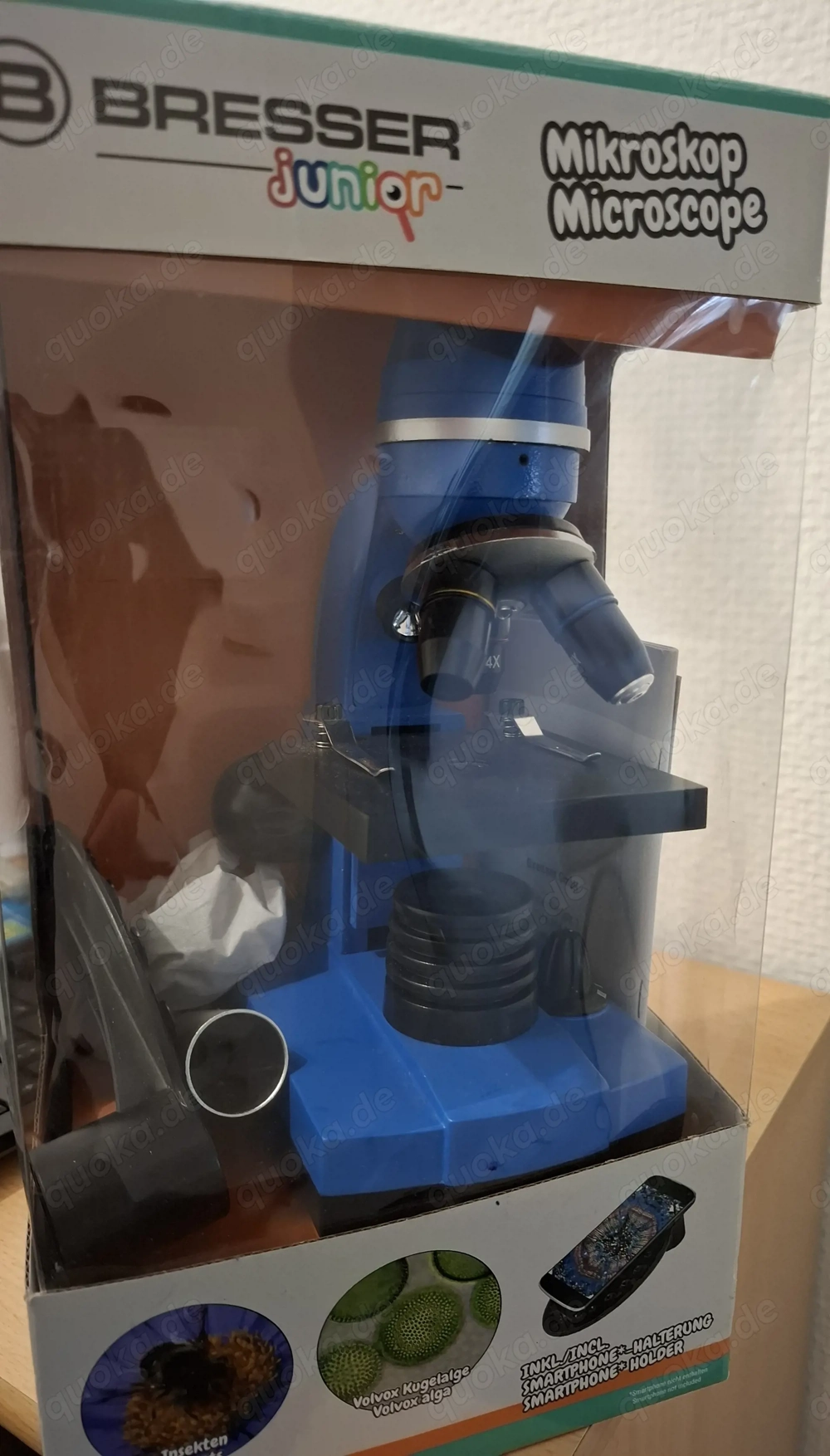 Bresser Junior Mikroskop in blau