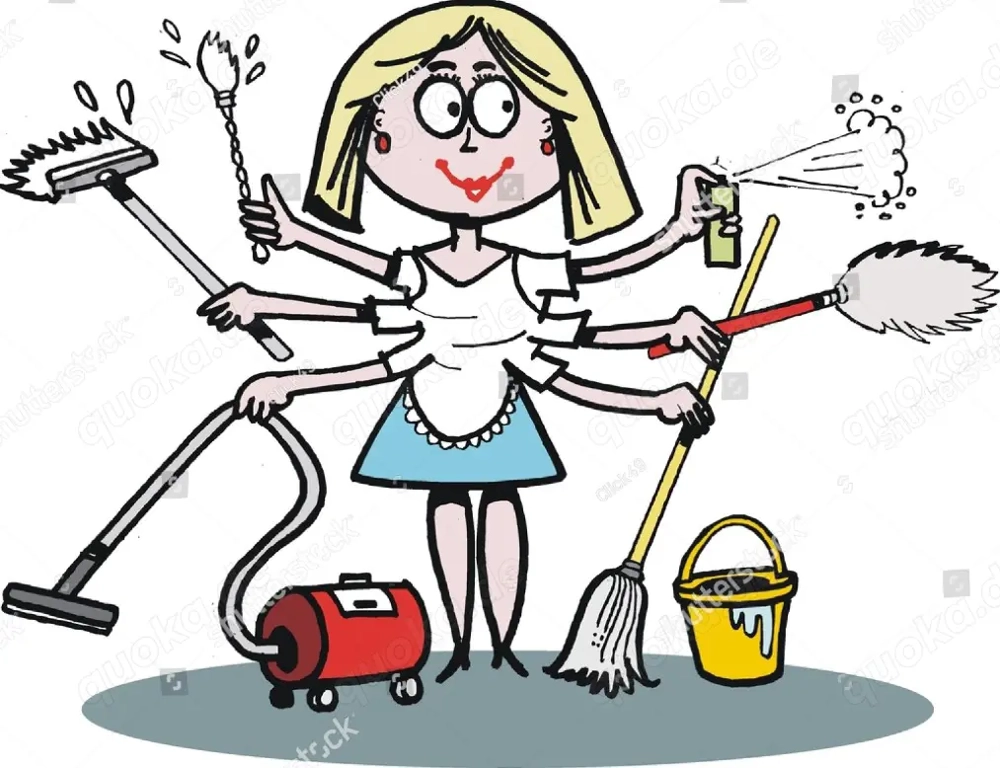 Haushaltshilfe 2 x 3 Std pro Woche 18,-   std netto   470,-   netto mtl.