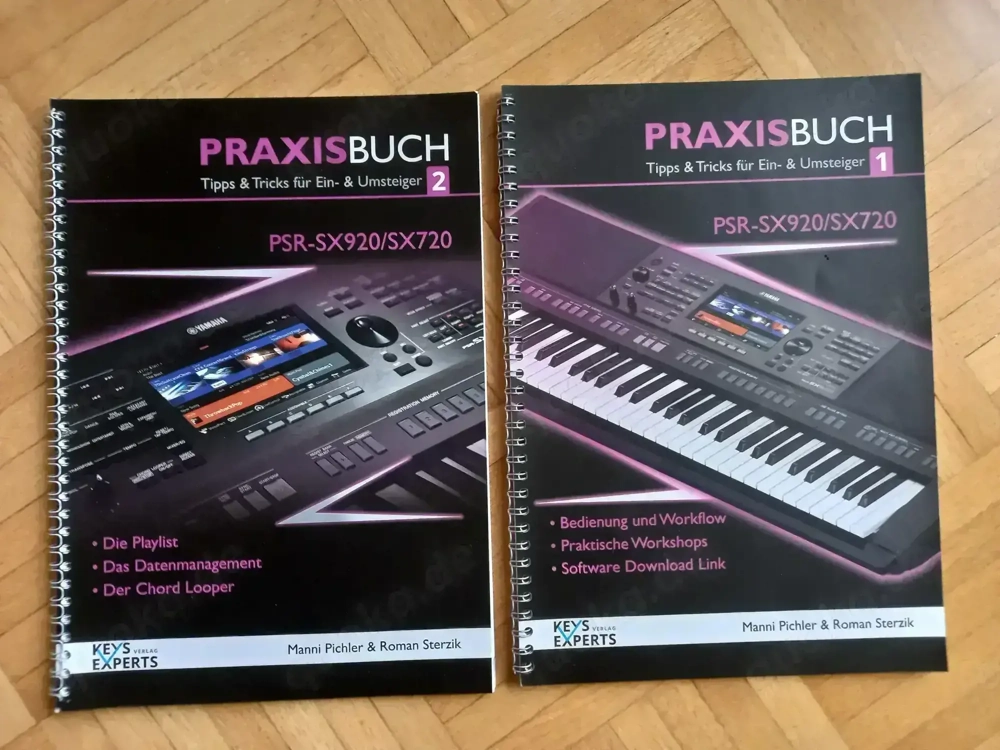 Yamaha Praxisbücher PSR 920 720