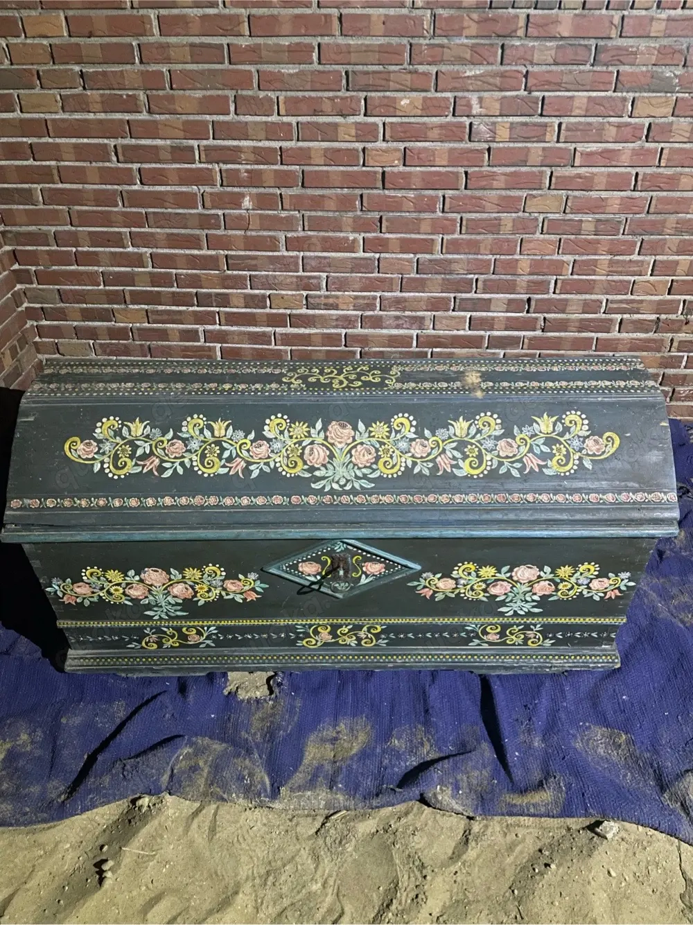 Handebemalte Bauerntruhe