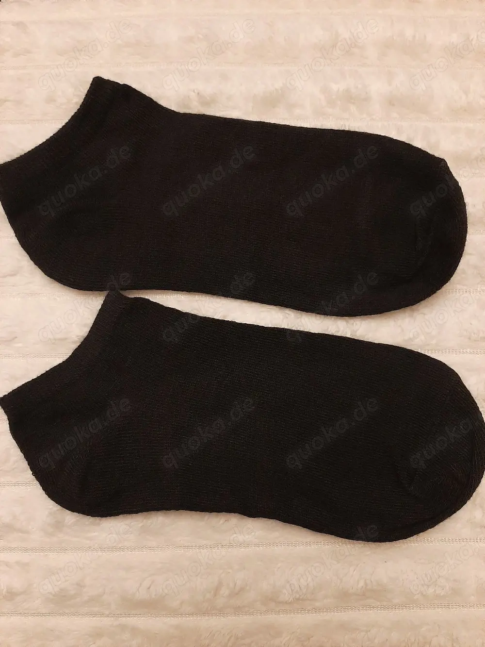 Schwarze Damen Sport Sneaker söckchen Größe 35-38