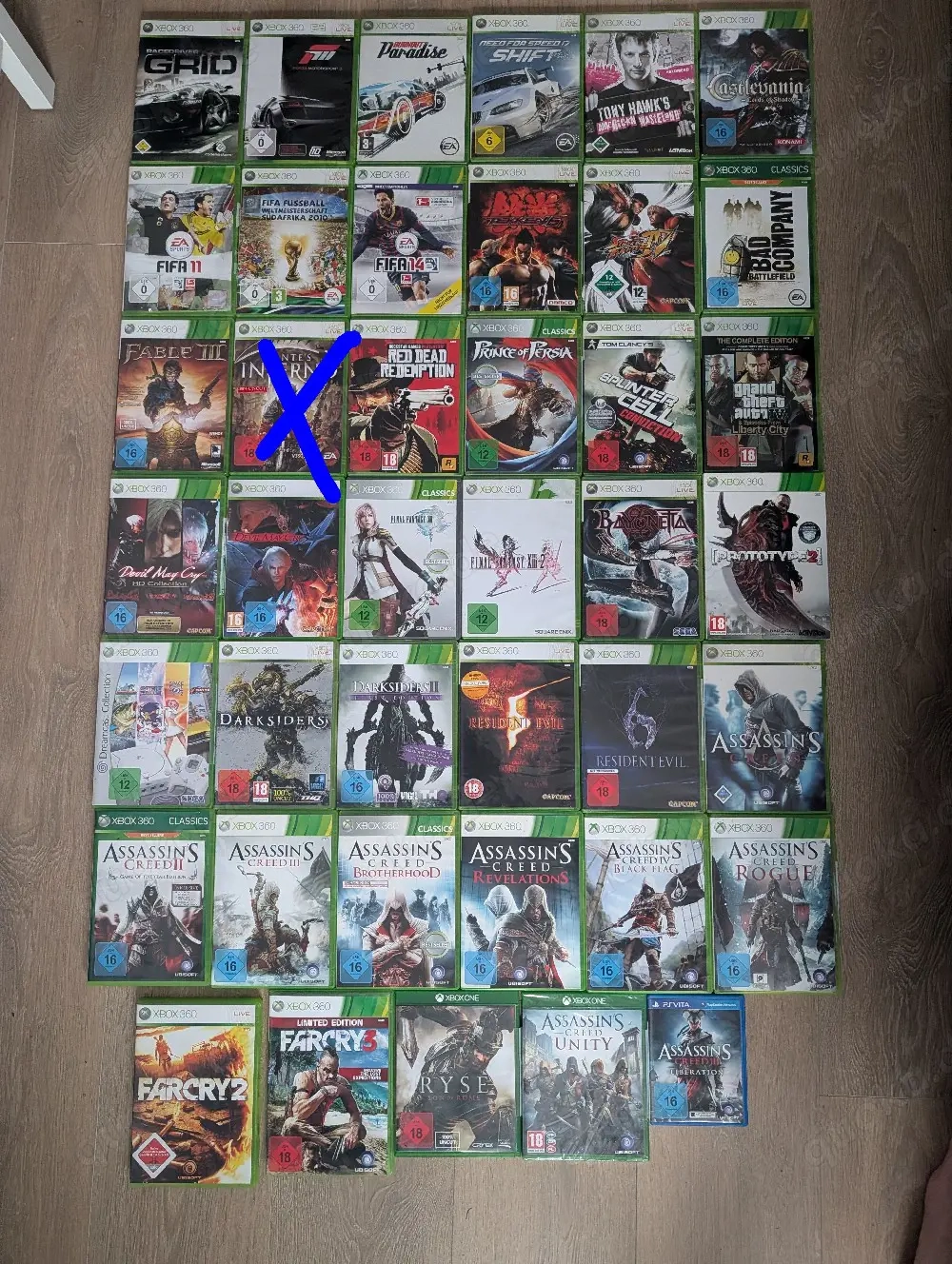 XBox 360 Spiele zu verkaufen 