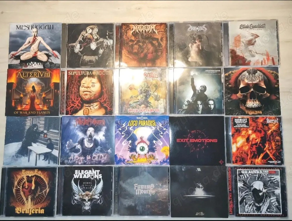 Death Thrash Heavy Metal Cds
