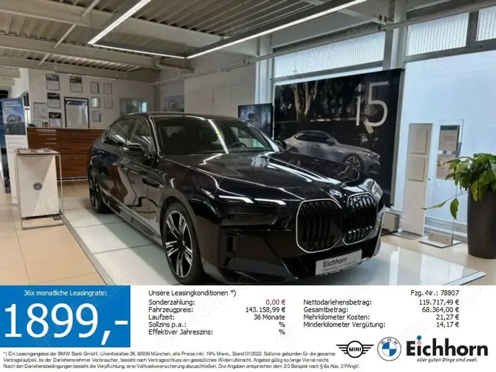 BMW 740 d xDrive Limousine M Sportpaket