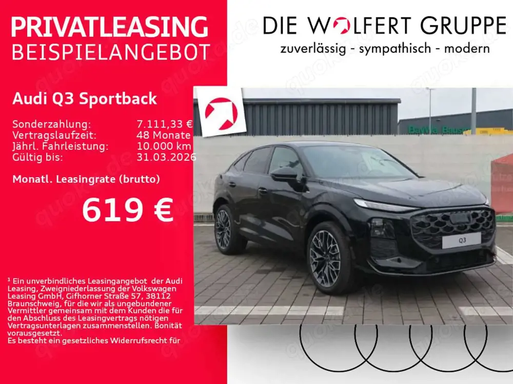 Audi Q3 TFSI quattro S line S tronic*AHK*
