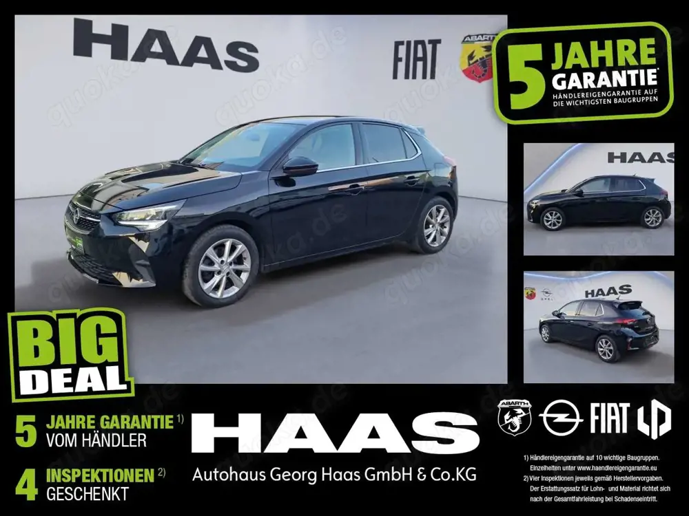 Opel Corsa F 1.2 Turbo Elegance Sitzheizung, Kamera