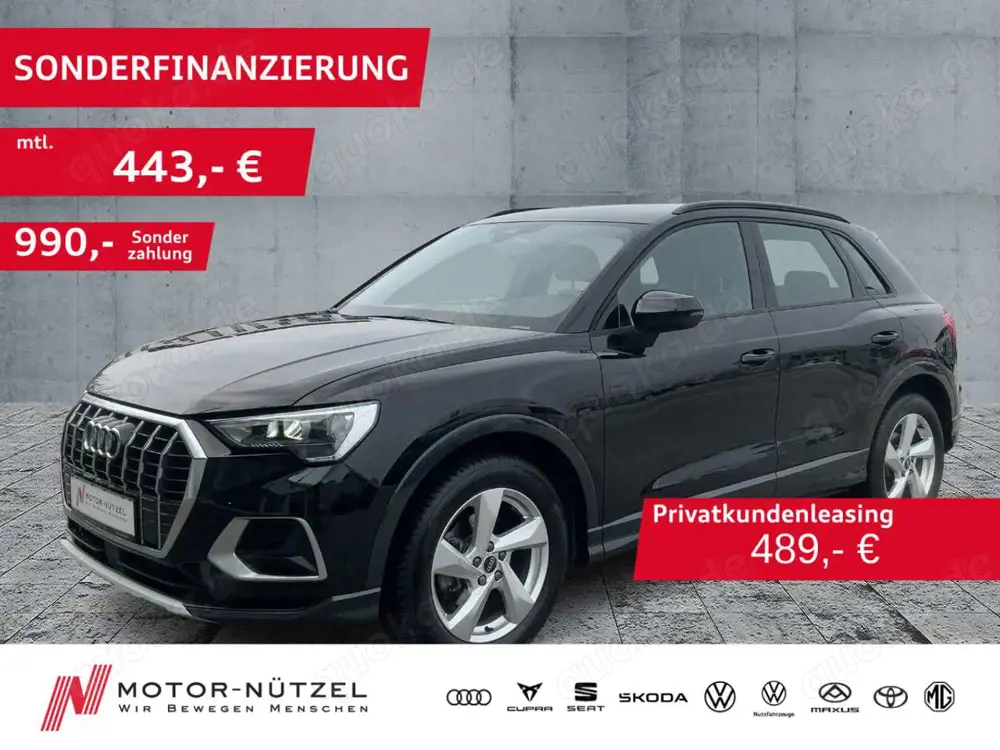 Audi Q3 35 TDI S-TR ADVANCED NAVI+RFK+ACC+SHZ+18"LM