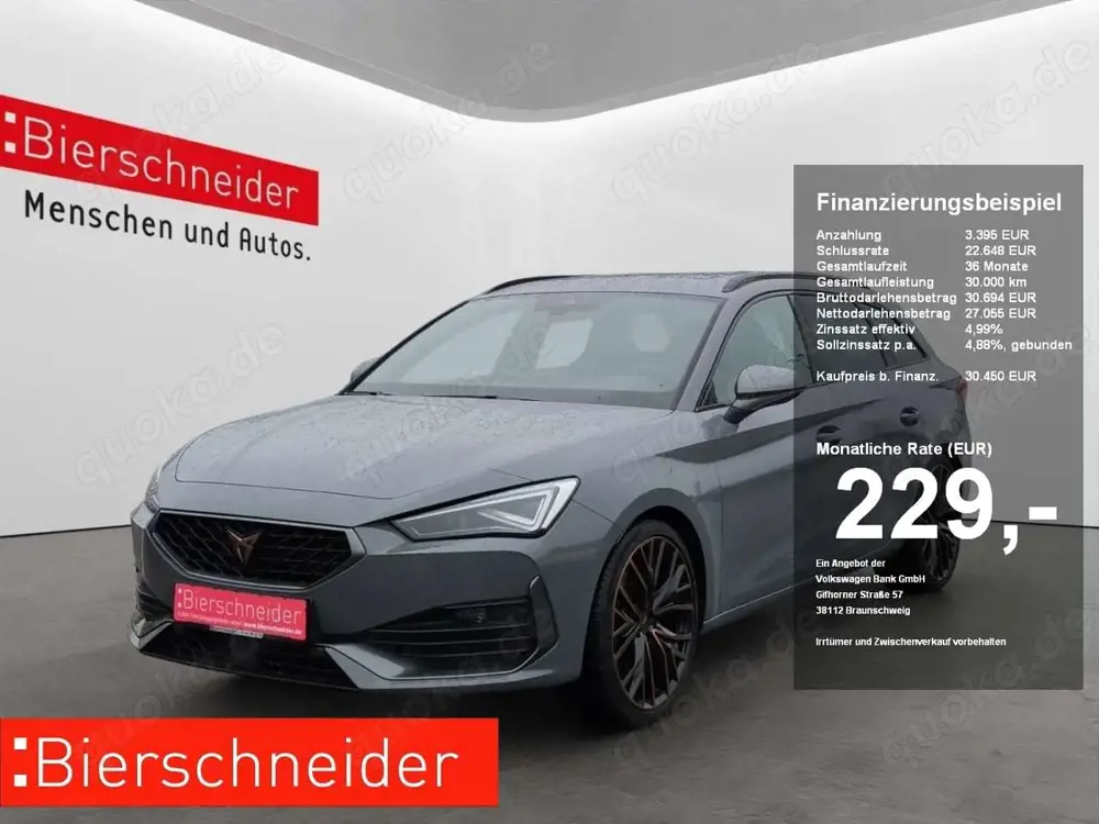 CUPRA Leon Sportstourer 2.0 TSI DSG VZ MATRIX-LED NAVI PANORA