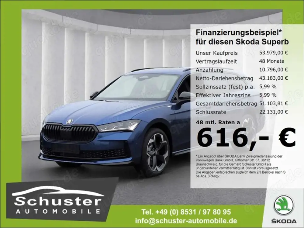 Skoda Superb Combi SPORTLINE 4x4 TSI*265PS StndHzg AHK