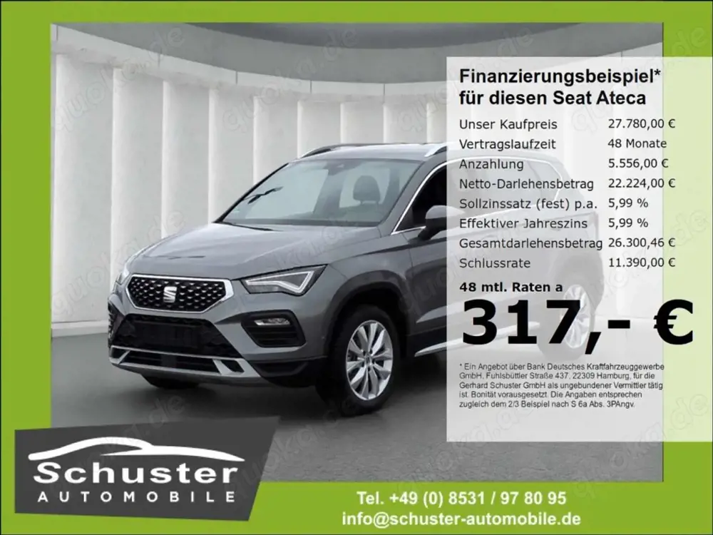 SEAT Ateca Xperience 1.5TSI*DSG LED ACC R-Kam Navi