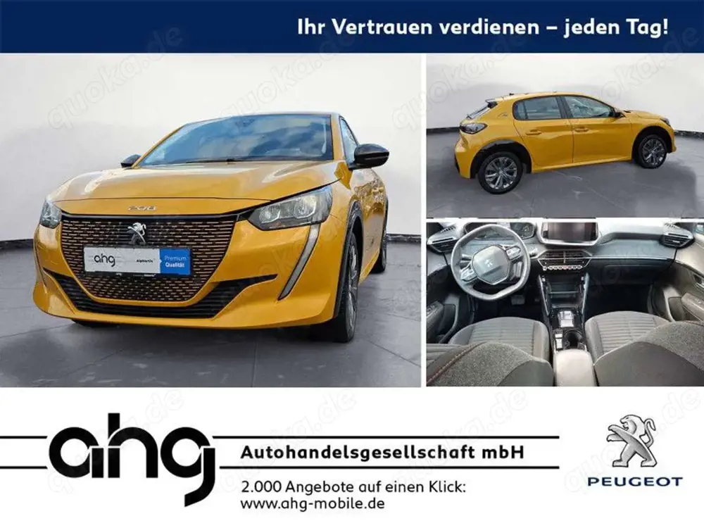 Peugeot e-208 136 Active Pack Bluetooth PDC Klima