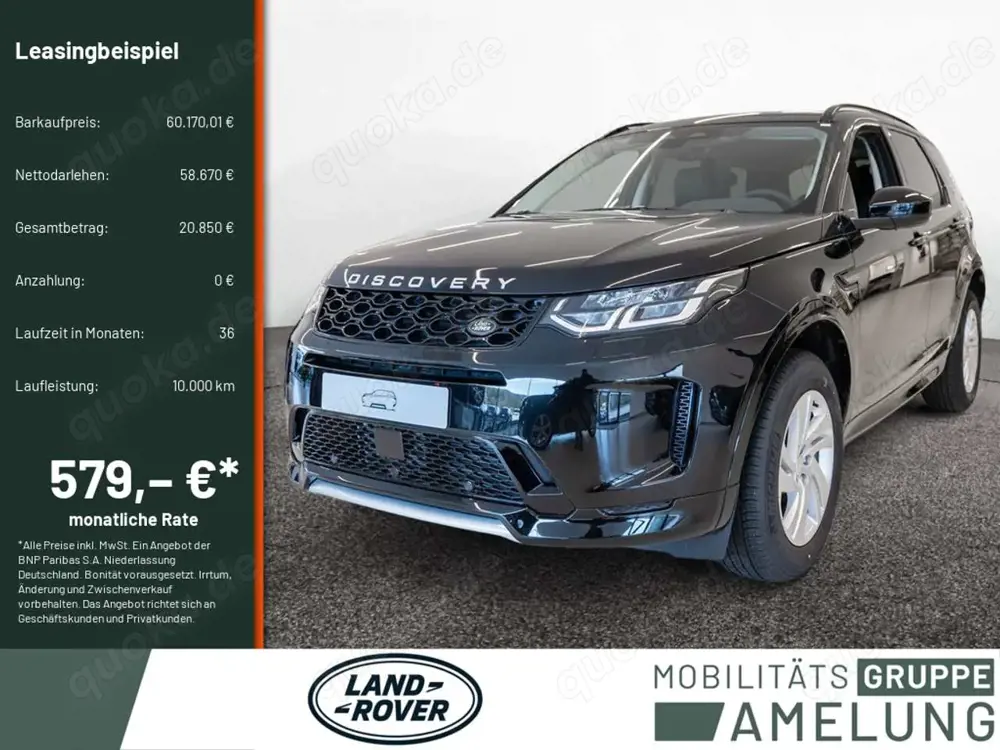 Land Rover Discovery Sport D165 S SHZ AHK ACC FACEL. LED