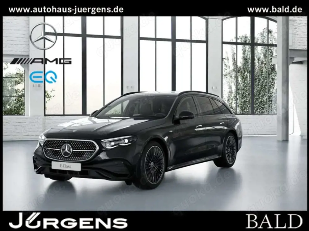 Mercedes-Benz E 300 e T-Modell mit EQ Hybrid Technologie Burm