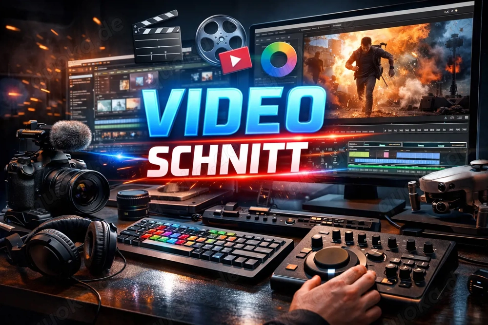 Ich schneide deine YouTube Videos   professionell & modern