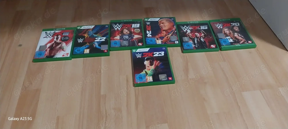  Xbox Spiele WWE2K
