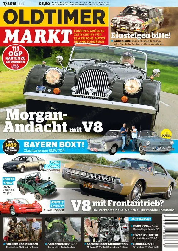  Oldtimer Markt, Ausgabe 07 2016 